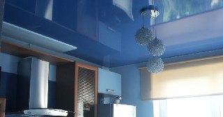 Натяжной потолок на кухню Ачинск, цена от 6237 руб.