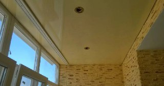 Натяжной потолок на балкон Ачинск, цена 6134 руб.