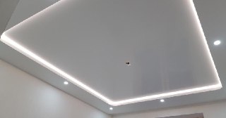 Светодиодные натяжные потолки Ачинск, цена от 1534 руб.